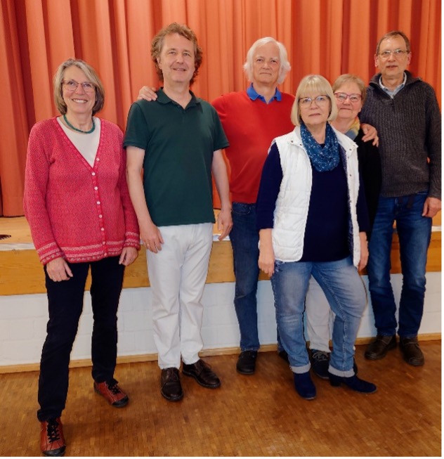 Erika Wichmann, Thomas Rudolph, Gerhard Wichmann, Regina Deilke, Almut Busmann-Loock und Volker Loock